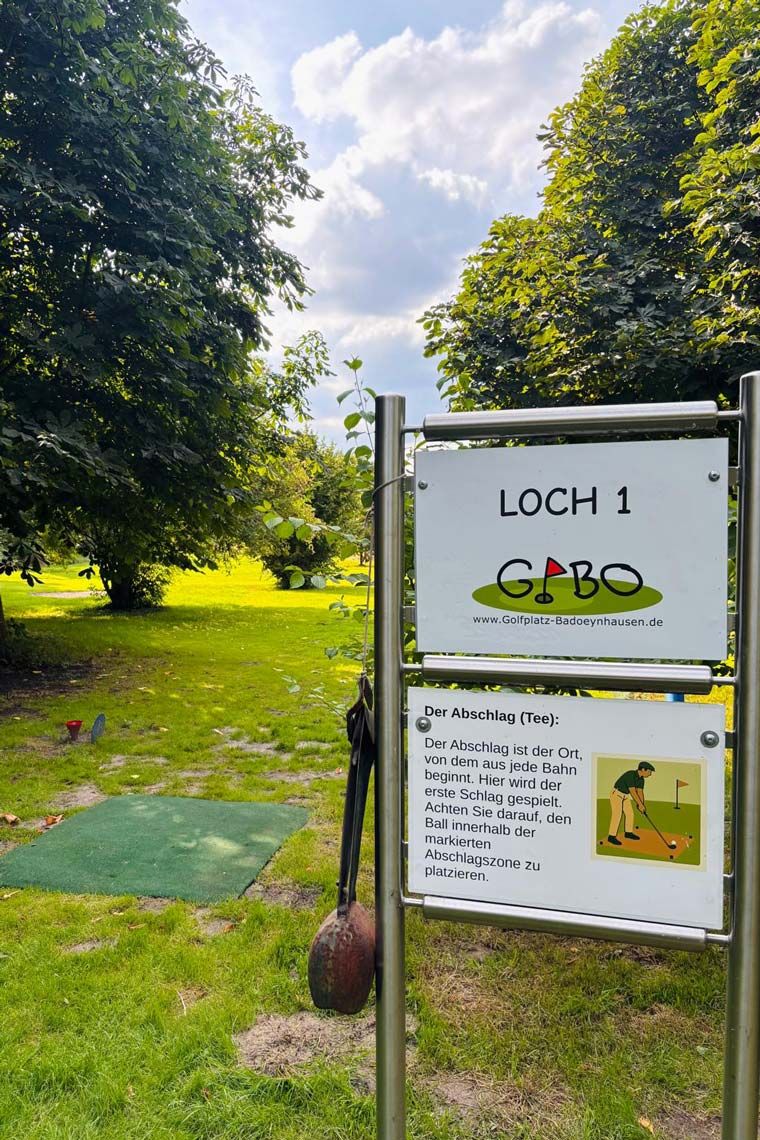 Kindergeburtstage - Golfplatz in Bad Oeynhausen